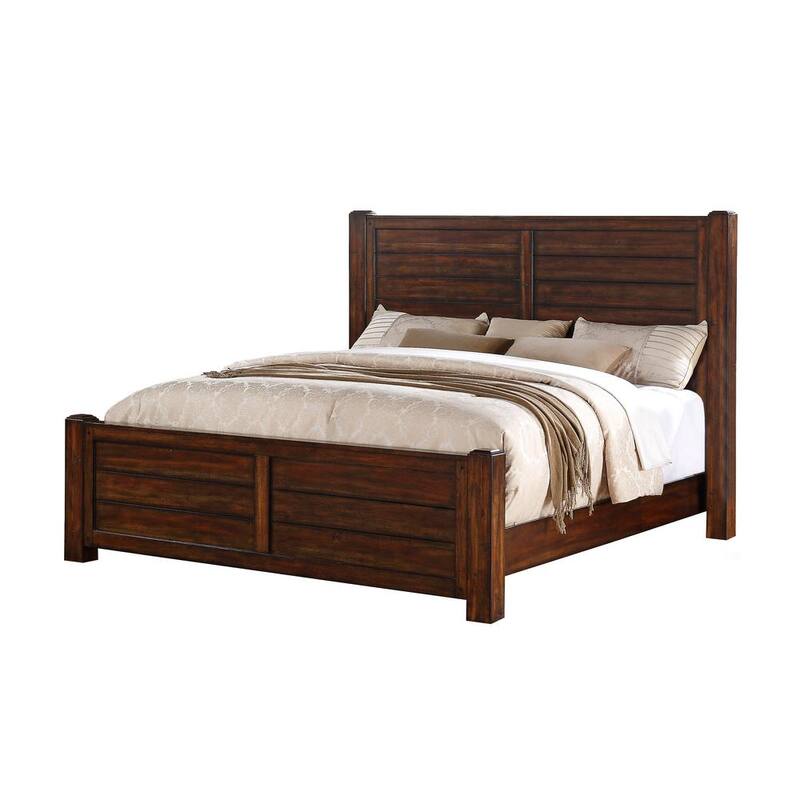 Danner Chestnut King Panel Bed-Paradise Island Wear