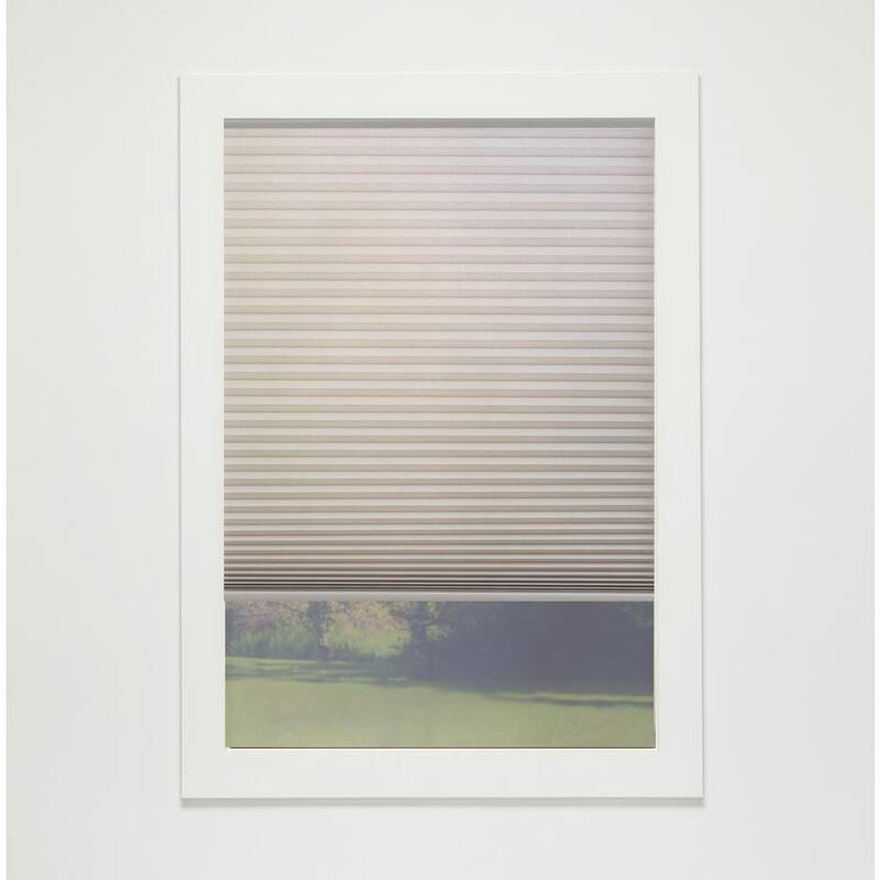 Cut-to-Width Cloud Cordless Light Filtering Eco Polyester Honeycomb Cellular Shade 23 in. W x 84 in. L-Paradise Island Wear