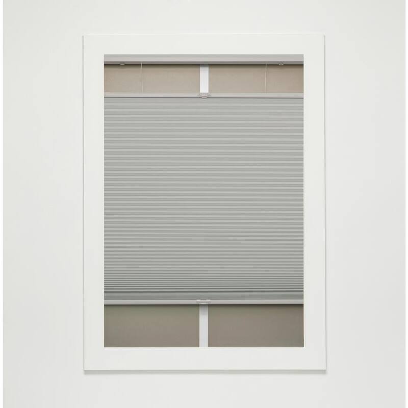 Cut-to-Width Cloud Cordless Down Bottom Up Blackout Eco Polyester Cellular Shade 70.5 in. W x 72 in. L-Paradise Island Wear