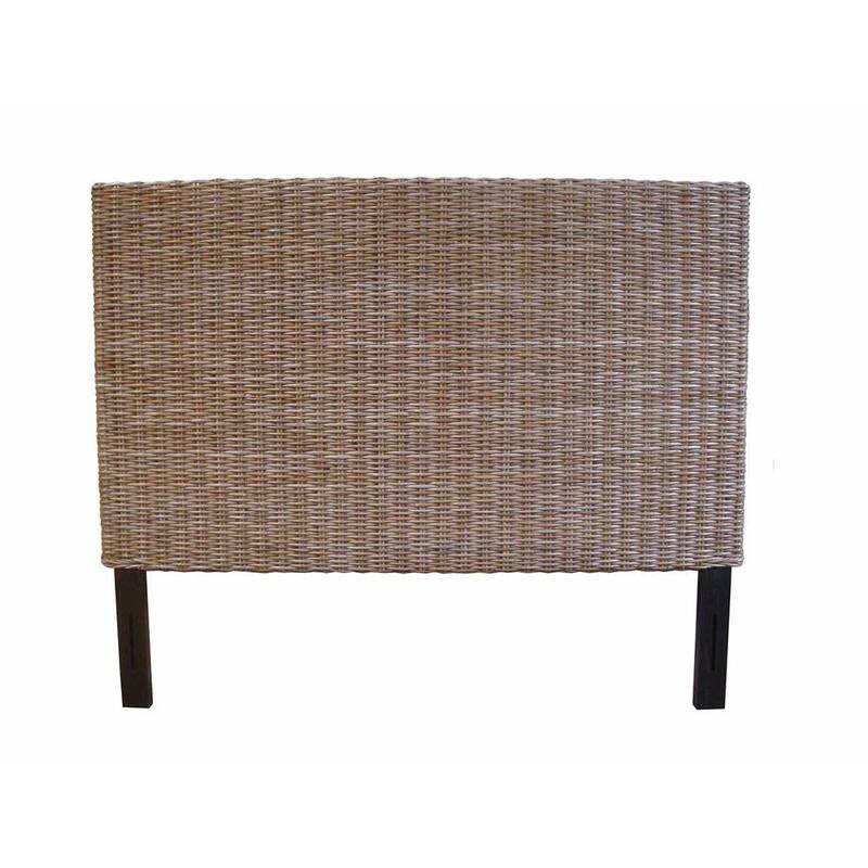 Kubu Grey Weave Twin Headboard-Paradise Island Wear