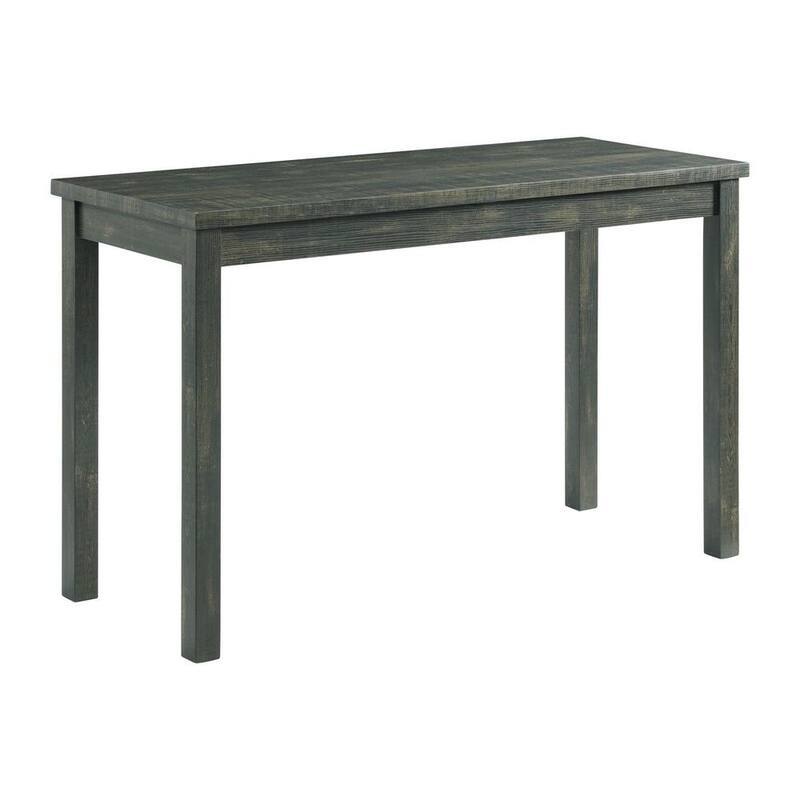 48 in. Rectangle Grey Computer Desk and Chair Set-Paradise Island Wear