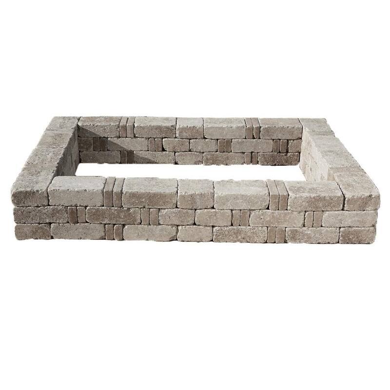 RumbleStone 98 in. x 49 in. x 10.5 in. Greystone Concrete Raised Garden Bed-Paradise Island Wear