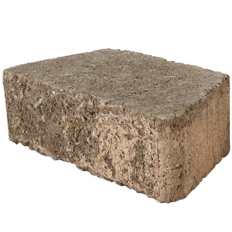 RockWall Small 4 in. H x 11.63 in. W x 6.75 in. D Marine Concrete Retaining Wall Block-Paradise Island Wear