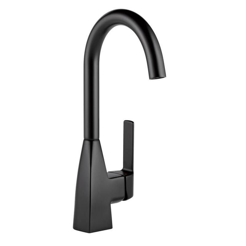 Single-Handle Bar Faucet in Matte Black-Paradise Island Wear