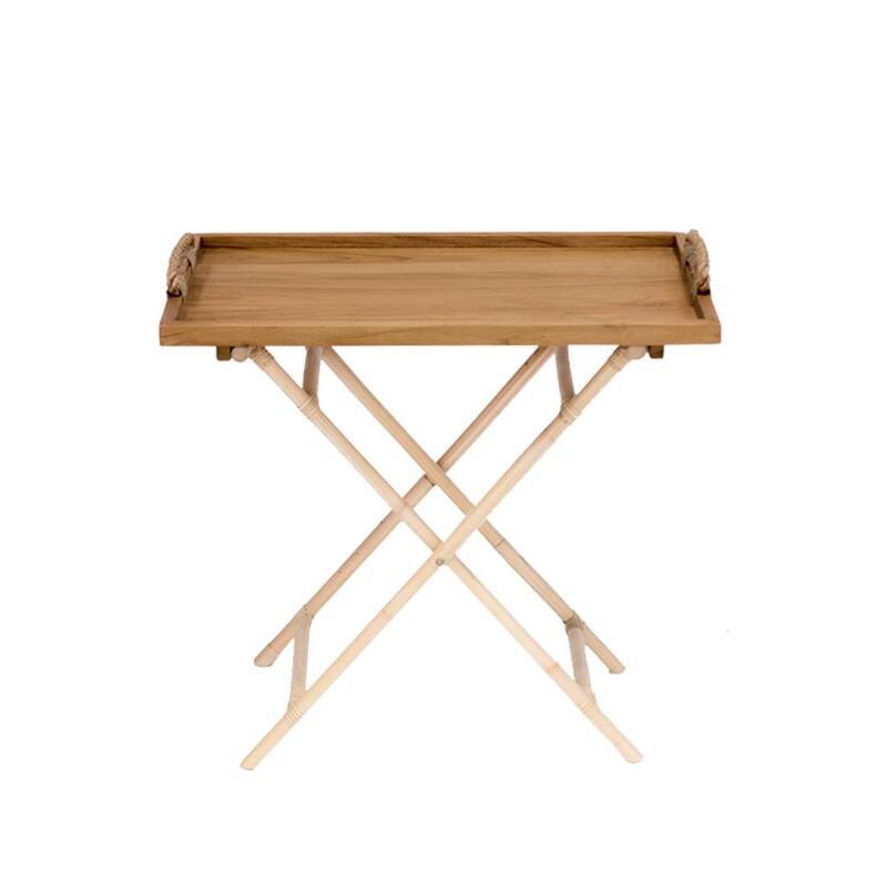 Charleston Natural Serving Table-Paradise Island Wear