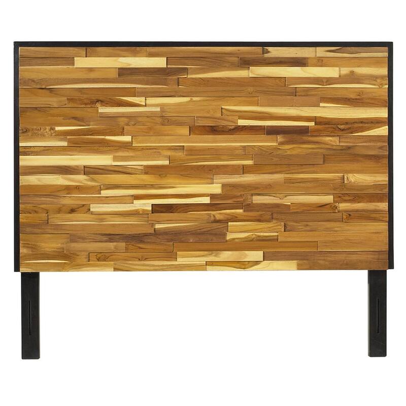 Reclaimed Wood Natural King Headboard-Paradise Island Wear