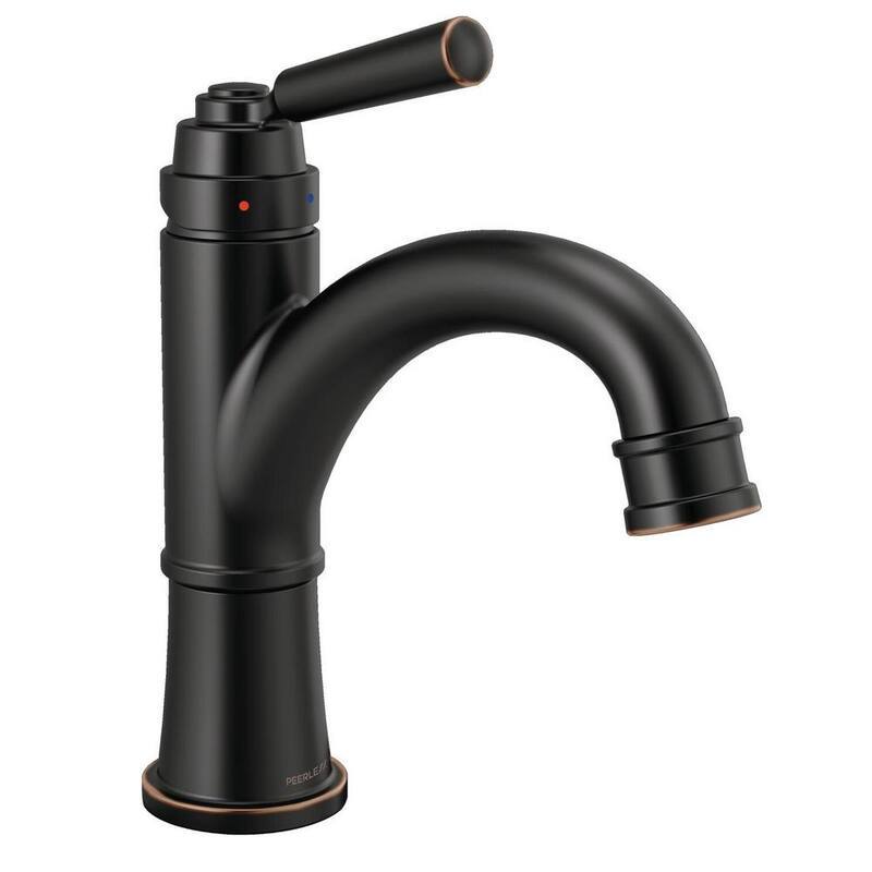 Single Hole Single-Handle Bathroom Faucet in Oil Rubbed Bronze-Paradise Island Wear
