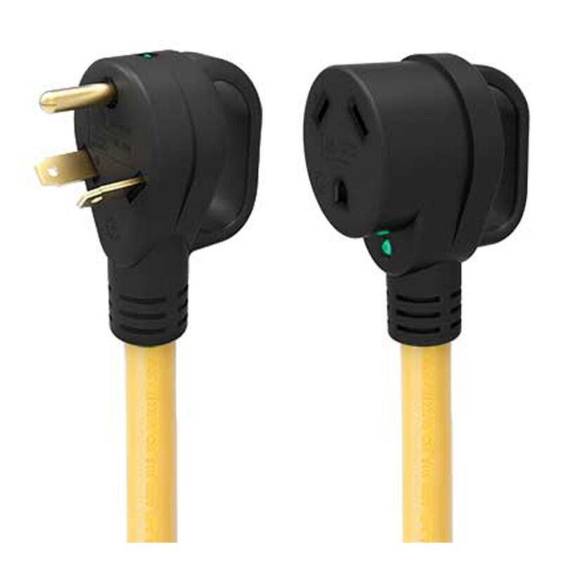 Extension Cord With Handle - 50 ft., 30 Amp-Paradise Island Wear