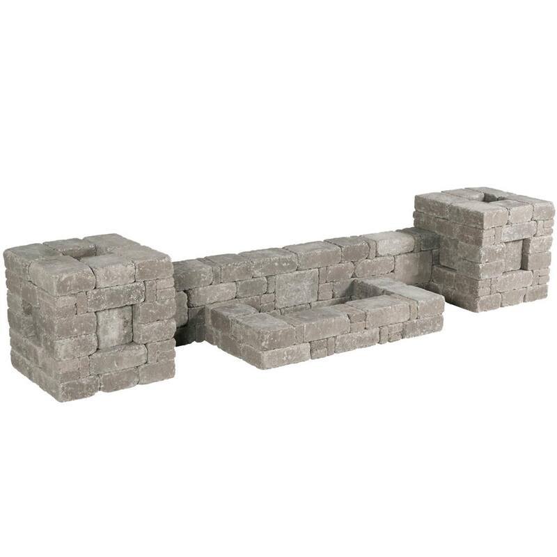 112 in. x 21 in. x 24.5 in. Column/Wall Kit in-Paradise Island Wear