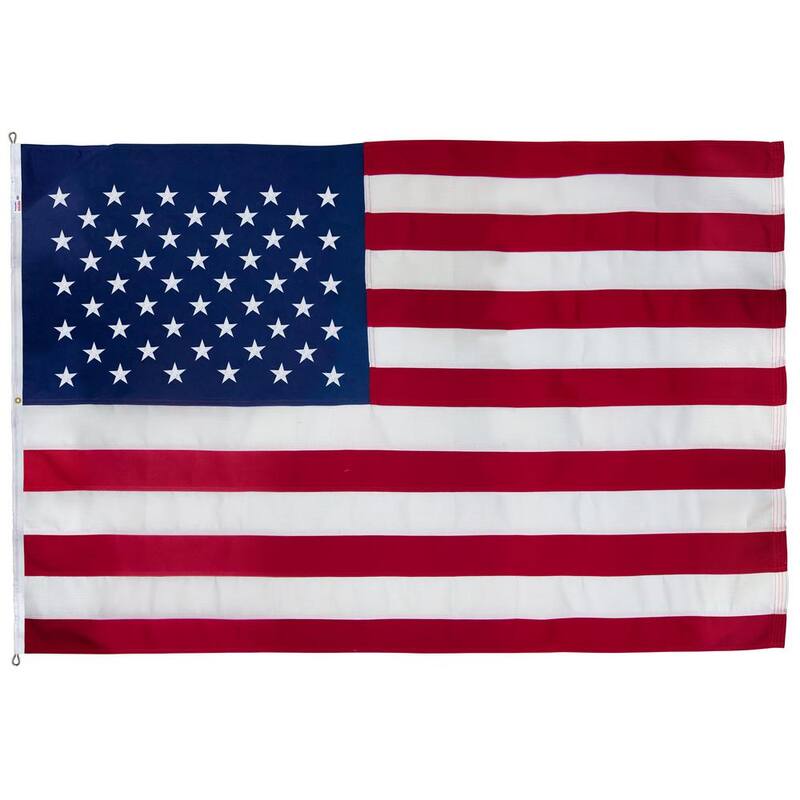 8 ft. x 12 ft. Nylon Large Commercial United States Flag-Paradise Island Wear