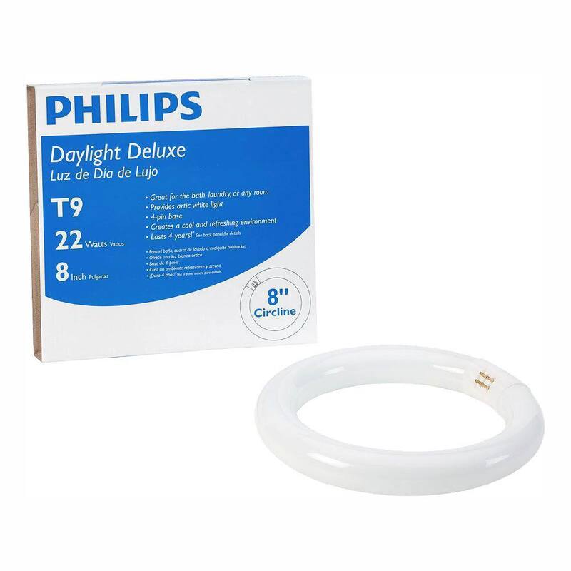 22-Watt 8 in. T9 Fluorescent Tube Light Bulb Daylight Deluxe (6500K) Circline (12-Pack)-Paradise Island Wear