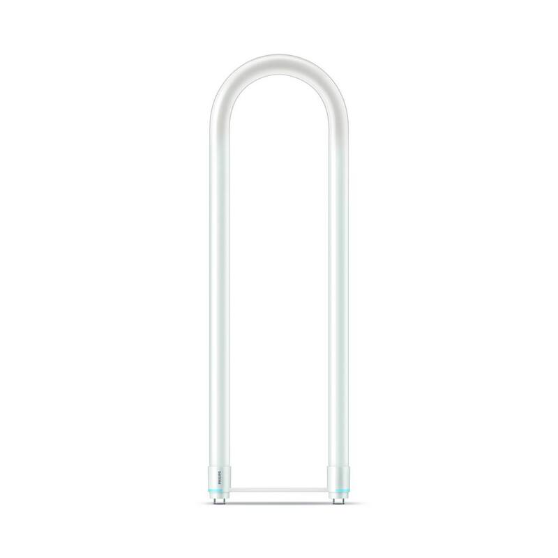 32-Watt Equivalent Linear T8 U-Bend Instant Fit LED Light Bulb Bright White (3000K) (30-Pack)-Paradise Island Wear