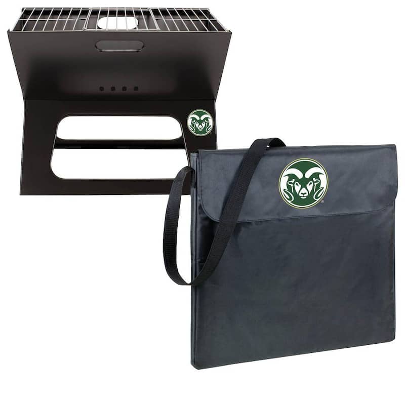 X-Grill Colorado State Folding Portable Charcoal Grill-Paradise Island Wear