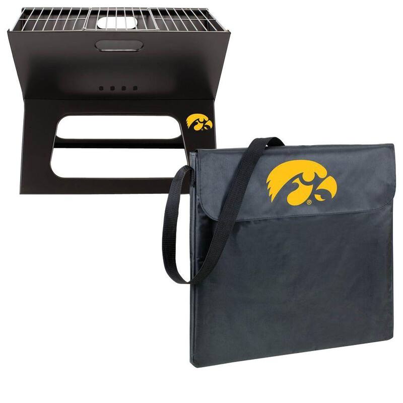 X-Grill Iowa Folding Portable Charcoal Grill-Paradise Island Wear