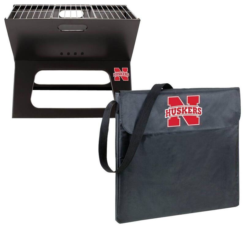 X-Grill Nebraska Folding Portable Charcoal Grill-Paradise Island Wear