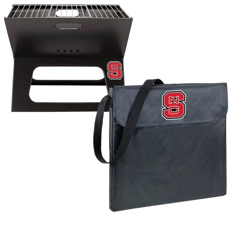 X-Grill North Carolina State Folding Portable Charcoal Grill-Paradise Island Wear