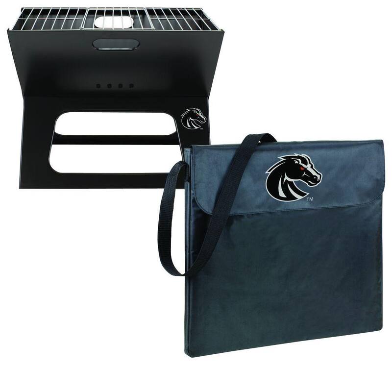 Boise State Broncos - X-Grill Portable Charcoal Grill-Paradise Island Wear