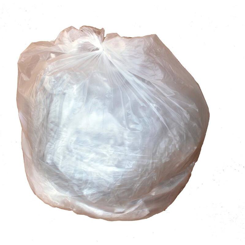 33 in. W x 40 in. H 35 Gal. 11 Micron Clear High-Density Bags (500-Count)-Paradise Island Wear