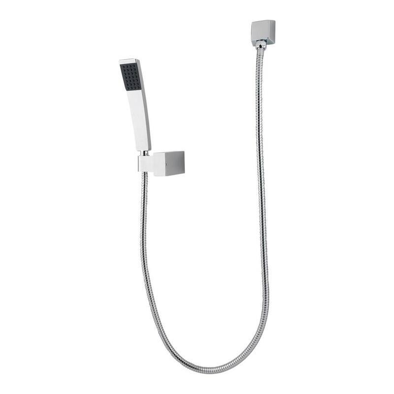 Kenzo 1-Spray 1.84 in. Single Wall Mount Low Flow Handheld Shower Head in Polished Chrome-Paradise Island Wear