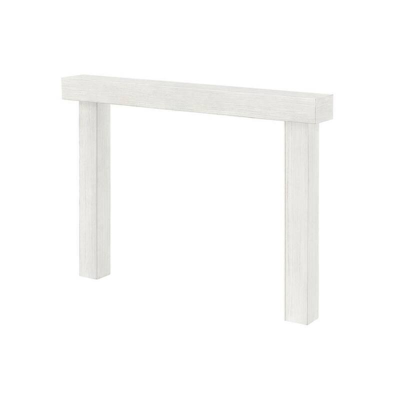 48 in. x 42 in. Non-Combustible Salt Surround Mantel-Paradise Island Wear