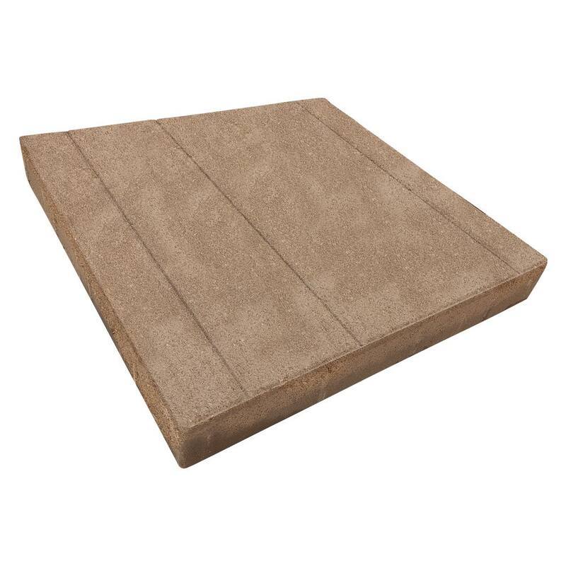 16 in. L x 16 in. W x 2 in. H Concrete Paver (72-Pieces/124 sq. ft./Pallet)-Paradise Island Wear