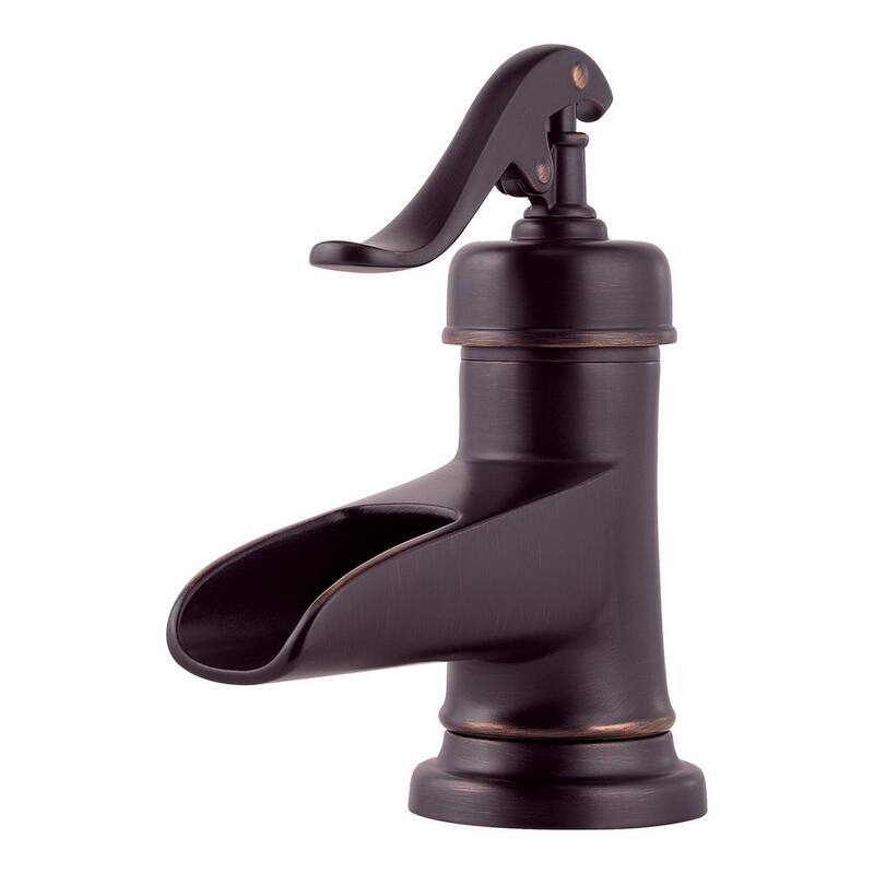 4 in. Single-Handle Bathroom Faucet in Tuscan Bronze-Paradise Island Wear