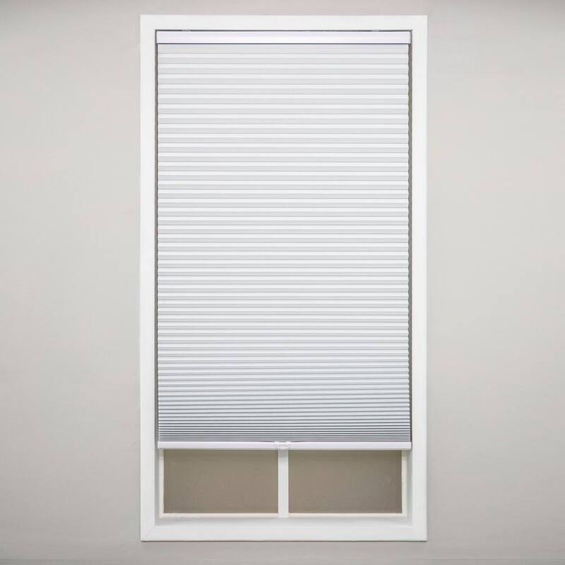 Cut-to-Width Cordless Blackout Polyester 9/16 in. Cellular Shade 41.5 in. W x 48 in. L-Paradise Island Wear