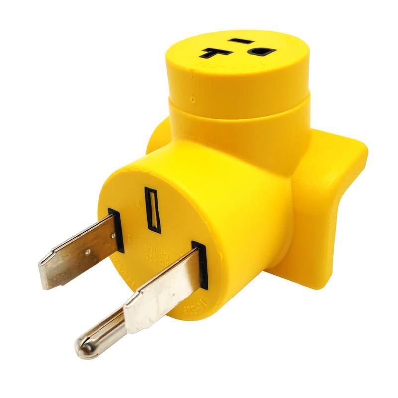 EV Charging Adapter 20 250-Volt 14-50P/14-30P/14-60P to Household Standard 5-15/20R T-Blade outlet (For 250V)-Paradise Island Wear