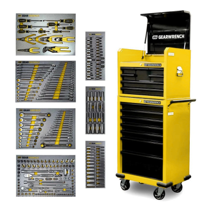 Clear inventory, low price 234-Piece 660mm (26") 7 Drawer Tool Chest & 7 Drawer Trolley| On The Last Day