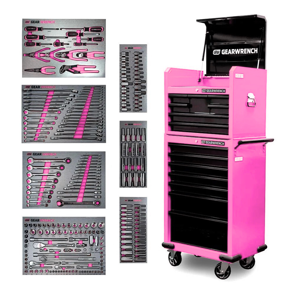Clear inventory, low price 234-Piece 660mm (26") 7 Drawer Tool Chest & 7 Drawer Trolley| On The Last Day