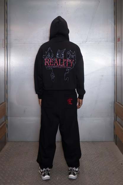 "MADARA UCHIHA X WAKE UP TO REALITY" HOODIE