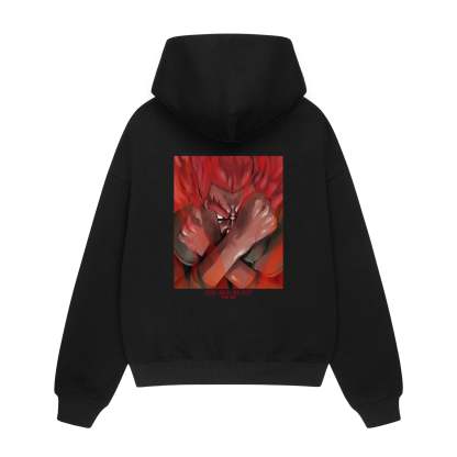 "MIGHT GUY X RED BEAST" HOODIE