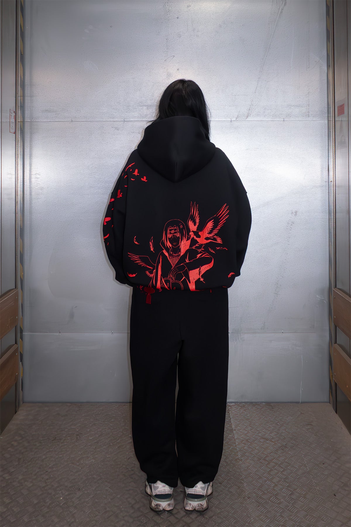 "ITACHI UCHIHA" ZIP HOODIE