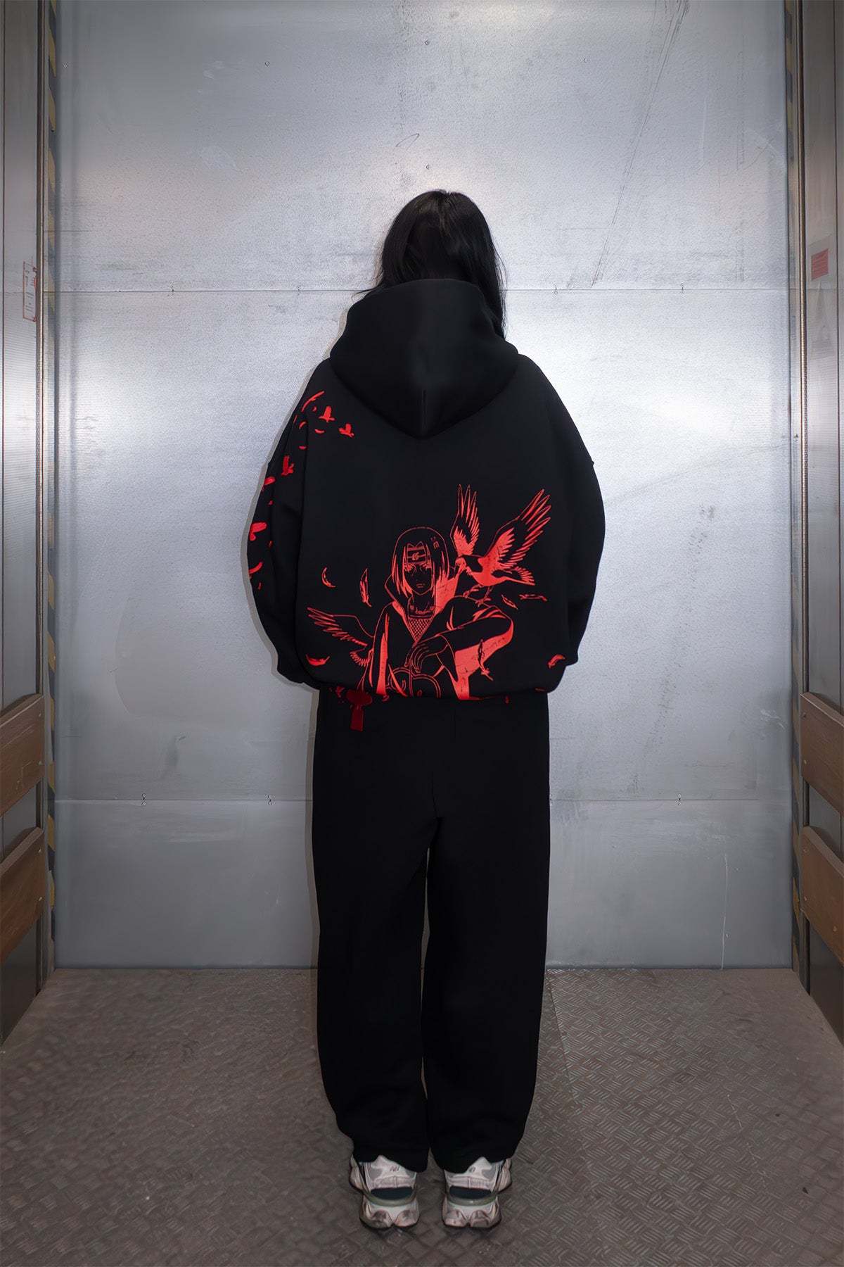"ITACHI UCHIHA" ZIP HOODIE