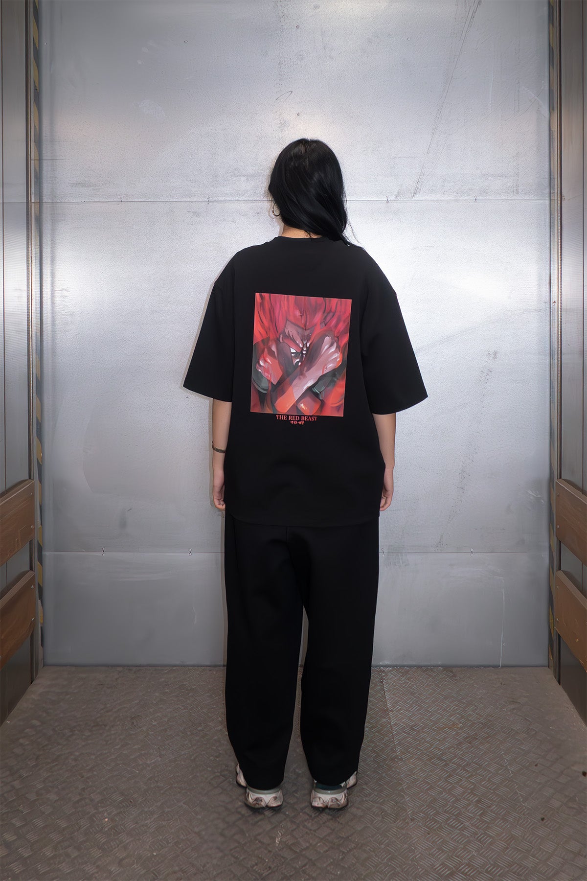 "MIGHT GUY X RED BEAST" T-SHIRT