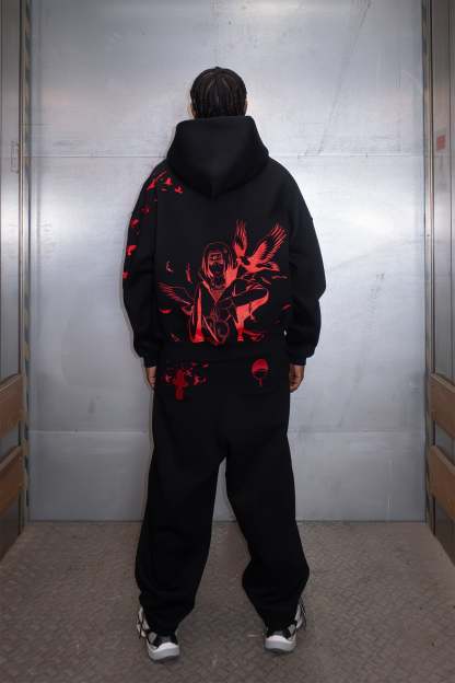 "ITACHI UCHIHA" ZIP HOODIE