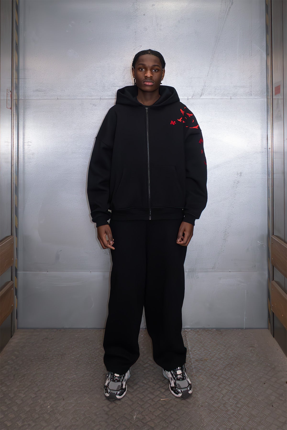 "ITACHI UCHIHA" ZIP HOODIE