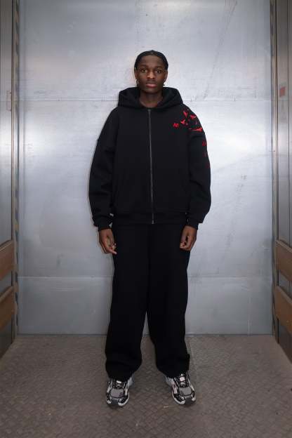 "ITACHI UCHIHA" ZIP HOODIE