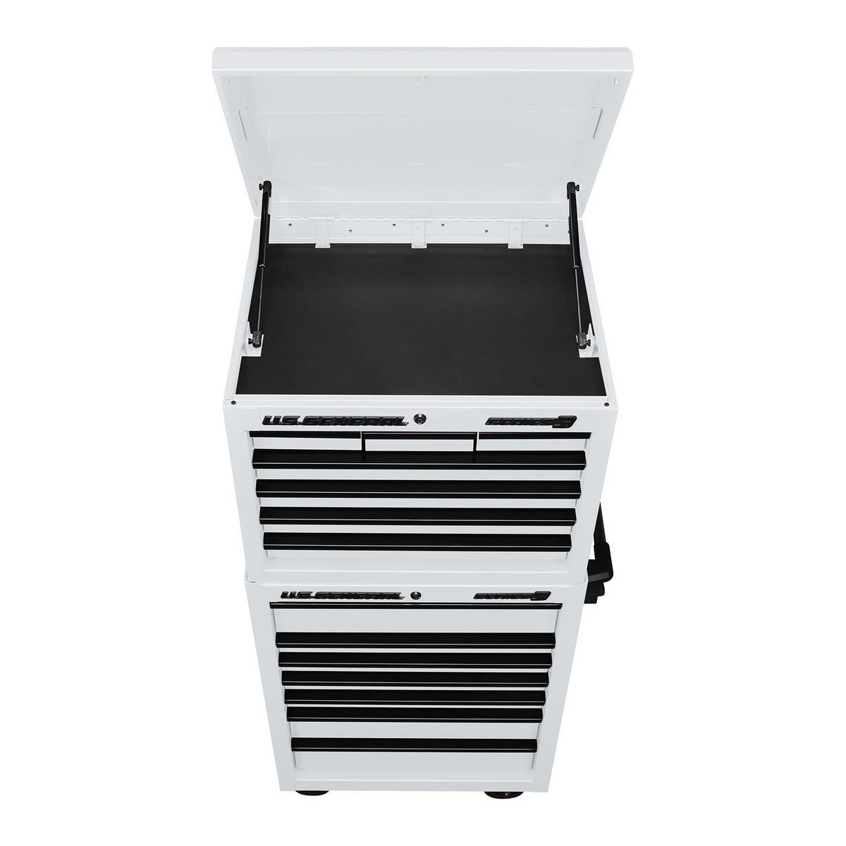 U.S. GENERAL 27 in. x 22 in. Top Chest, Series 3, White