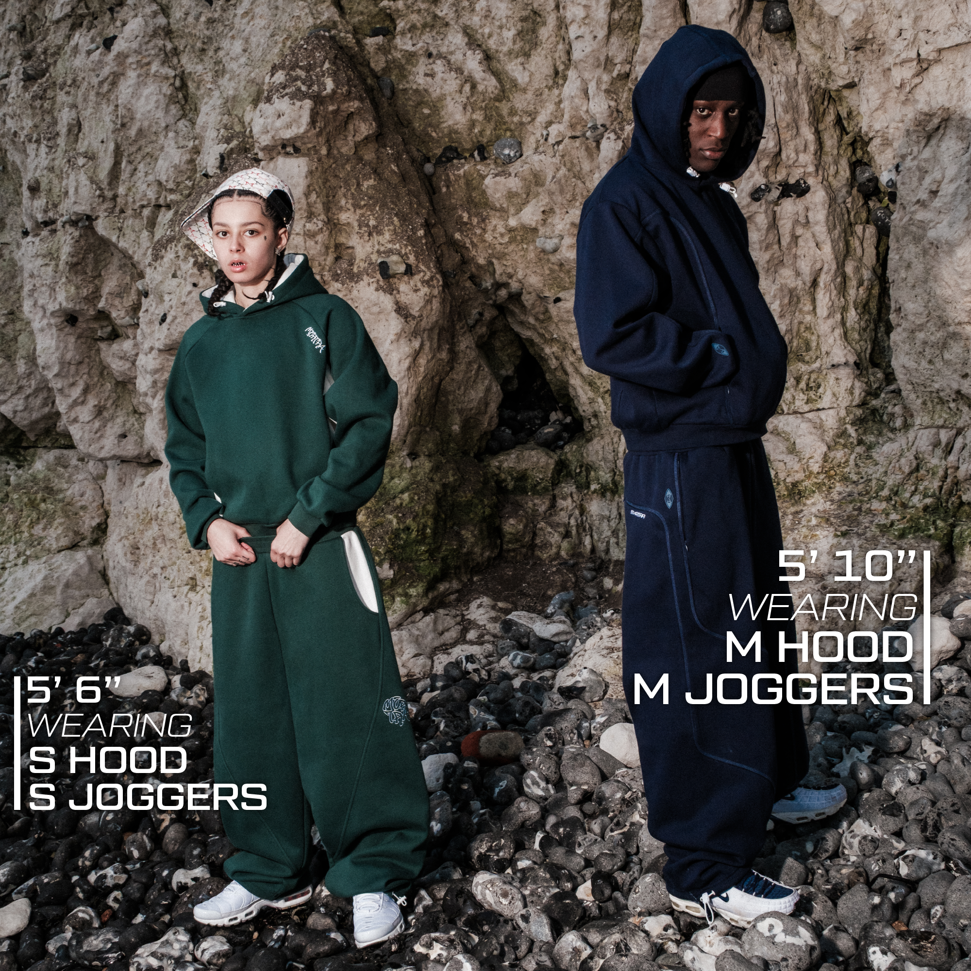 Bigstep Joggers (Green / White)