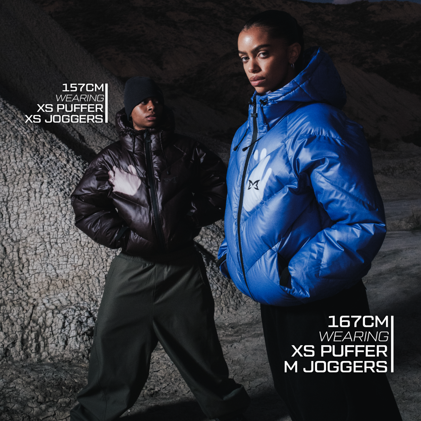 Heat Reactive Puffer (Blue)