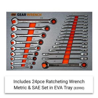 Clear inventory, low price 234-Piece 660mm (26") 7 Drawer Tool Chest & 7 Drawer Trolley| On The Last Day