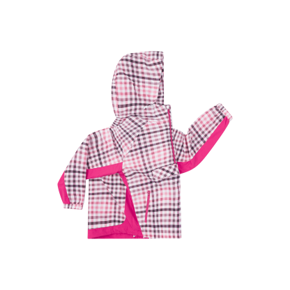 Plaid Softshell (Pink / White)