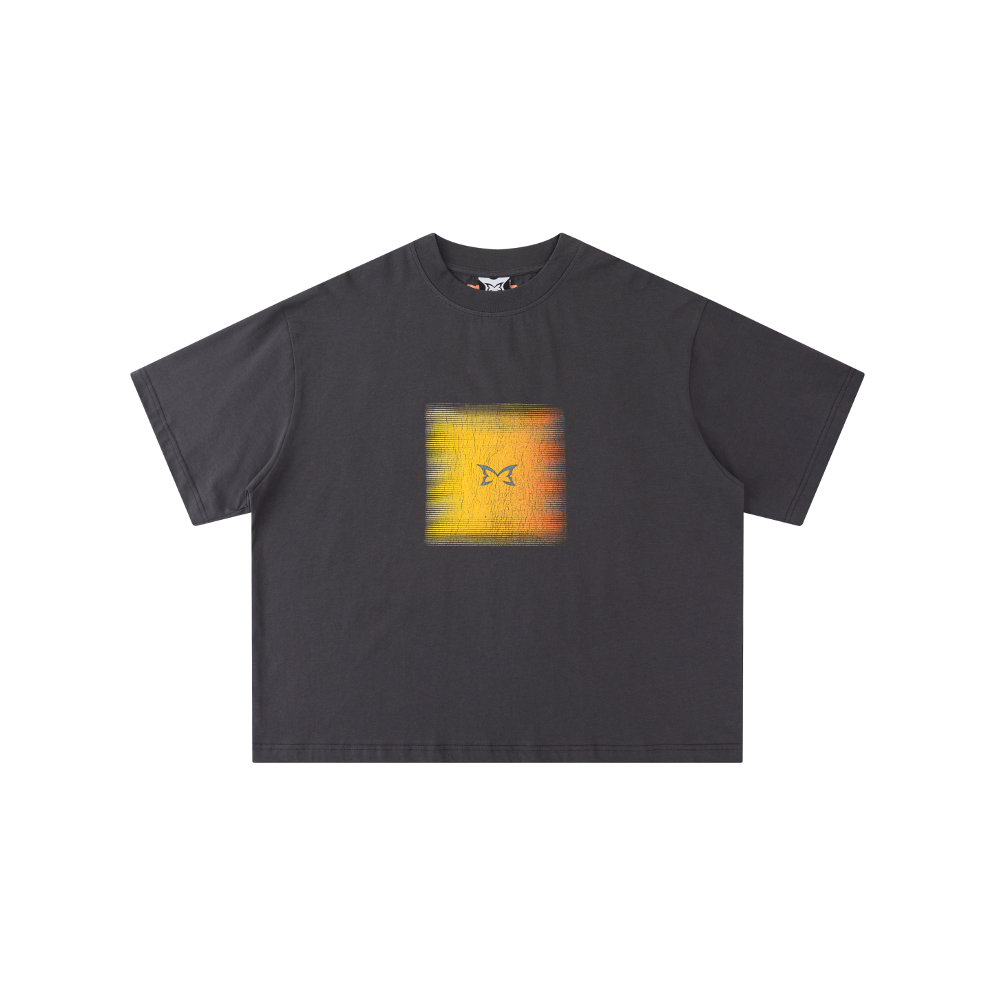 Cracked Tee (Charcoal)