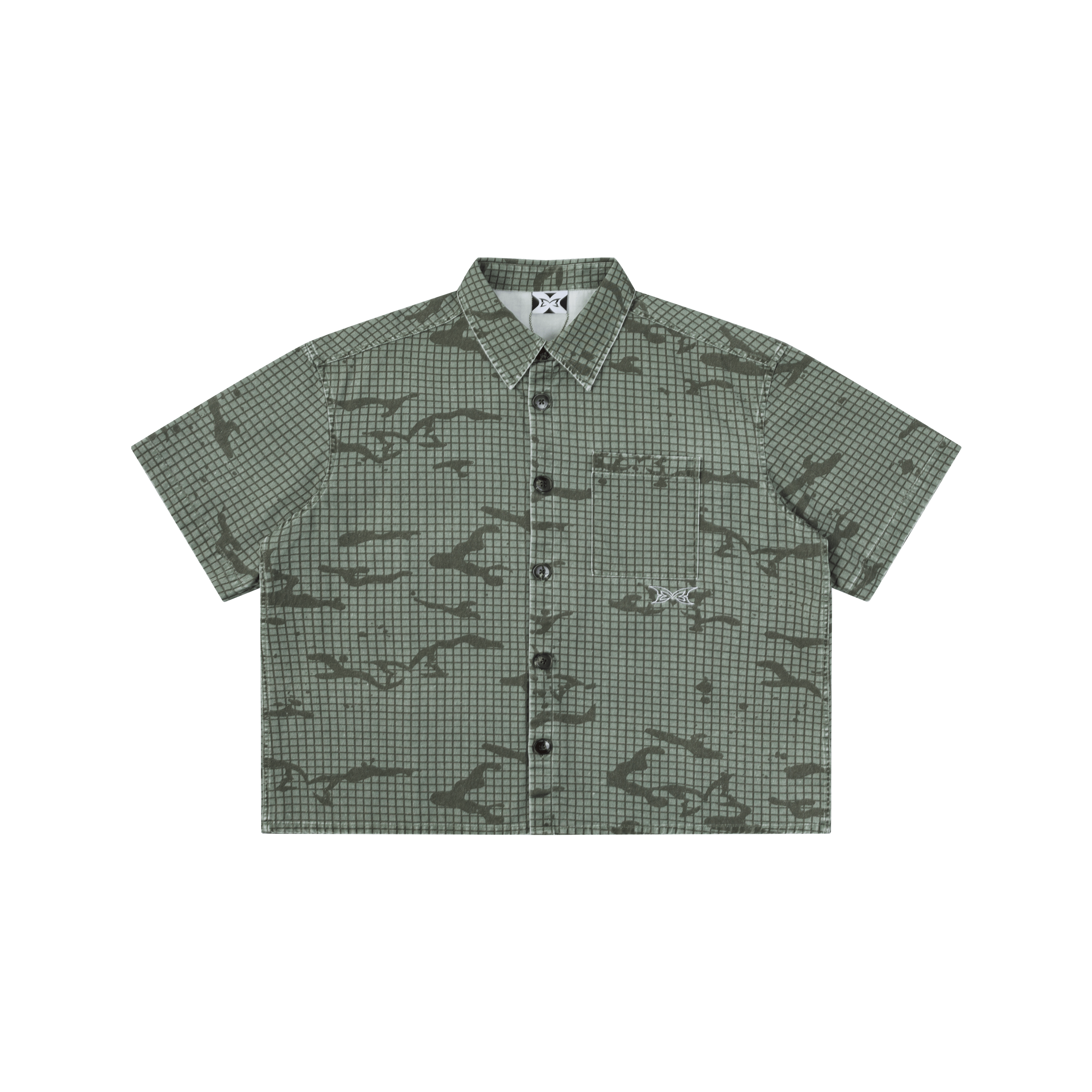 Grid Camo Shirt