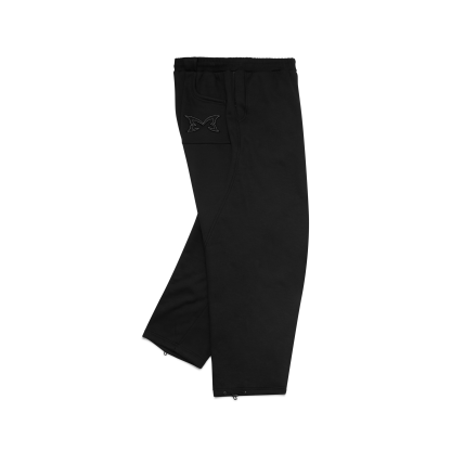 Reverse Bigstep Joggers (Black)