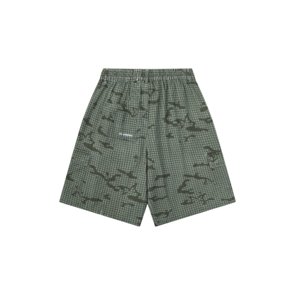 Grid Camo Shorts