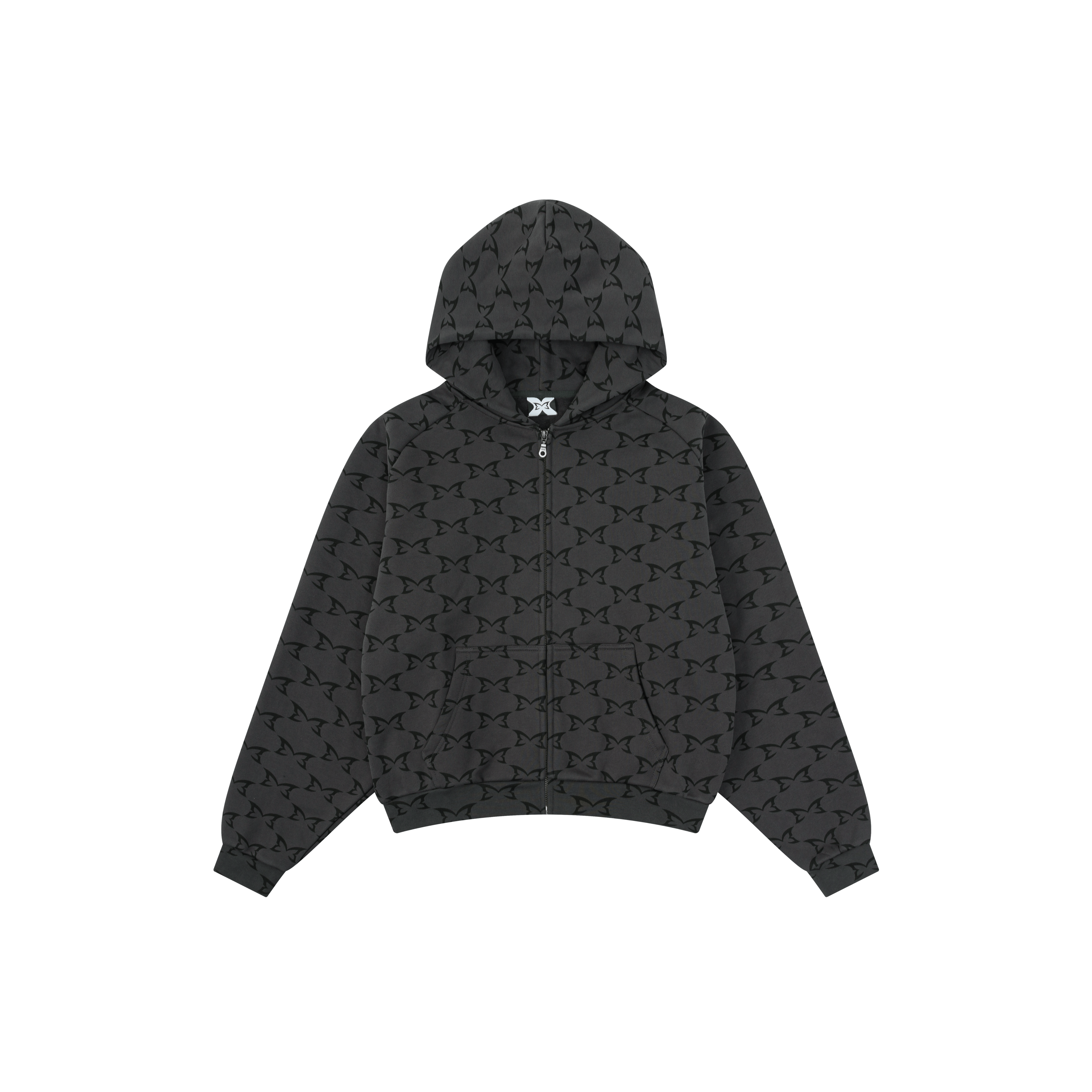 Monogram Hood (Dark Grey)