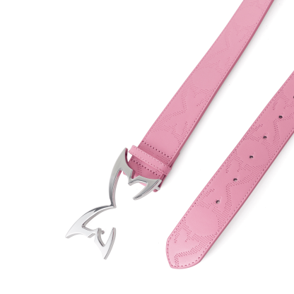 Debossed Belt (Pink)