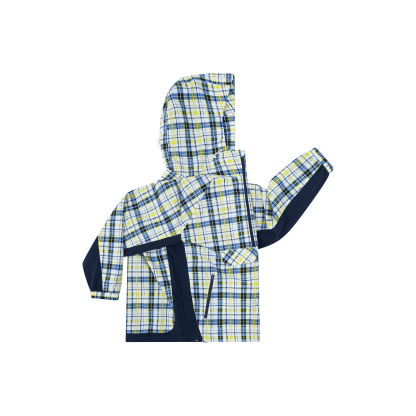 Plaid Softshell (Yellow / Blue)